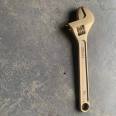 Jingsheng 8-inch explosion-proof adjustable wrench 10 inch copper Adjustable spanner 6-inch aluminum bronze adjustable wrench can be customized