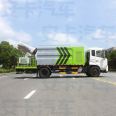 The 80 meter Dongfeng Tianjin 12 square fog gun truck is suitable for spraying on garden green belts, with a long range and high water mist pressure