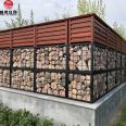 Customized steel reinforcement gabion spiral wire assembly, steel welding, stone mesh cage, steel reinforcement gabion cage