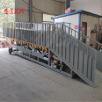 Shengrong Customized Slaughterhouse Lower Pig Table Slope Lift Pig Driving Channel Pig Buying Table Elevator