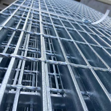 Floor opening steel grid plate, hot-dip galvanized steel grid plate, pedestrian ditch cover plate