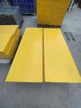 Card slot type anti slip fiberglass cable trench cover plate for Zhongxu Fire and Flame retardant Mine, 1000 * 500 * 40mm