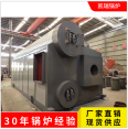 DZL2 chain grate biomass steam boiler 2 ton automatic mechanical chain particle steam furnace