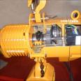 3 ton electric hoist fixed single beam crane with power outage brake height of 1260MM