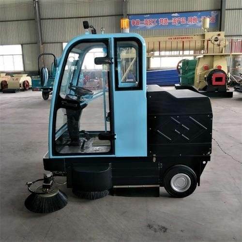 Sales of electric three wheel powerful dust control small sweeper, energy-saving and environmentally friendly new energy sweeper