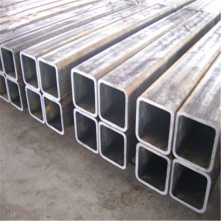 Q345b round to square thick wall seamless square tube cold drawn right angle square tube Q355B large diameter rectangular tube factory