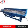 Manufacturer of Guandeng vertical linear vibrating screen, three-layer vibrating screen, double-layer linear screen