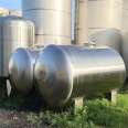 Used 30 cubic stainless steel 304 material storage tank, milk storage tank, vertical liquid storage tank