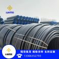 HDPE silicon core pipe, polyethylene telecommunications optical cable pipe, 40 color threading pipe, in stock