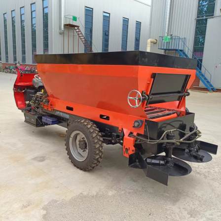Dahang Machinery Agricultural Sept Dispenser Self propelled Three Wheel Fertilizer Dispenser with Simple Operation and Adjustable Fertilization Rate