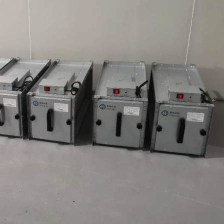 Air duct type electrostatic adsorption air purifier, stationary electrode plasma micro electrostatic tuyere type purification and disinfection device