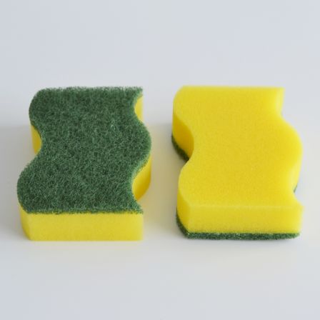 Sponge wipe kitchen pot, bowl brush, magic tool, water absorption, oil removal, sponge block, dishwashing cloth