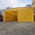 Outdoor sliding tents, warehouses, mobile rain sheds, sun protection, thermal insulation, and UV radiation protection