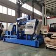 Xinhe Yimao GB4260 Metal Band Sawing Machine with Double Columns and Double Feeding Columns Hydraulic Clamping