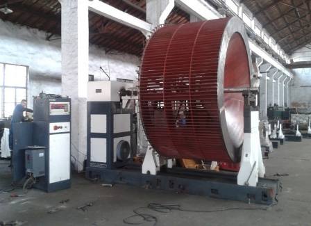 Large mechanical equipment dynamic balancing machine shaft type drum drying cylinder fan dynamic balancing machine