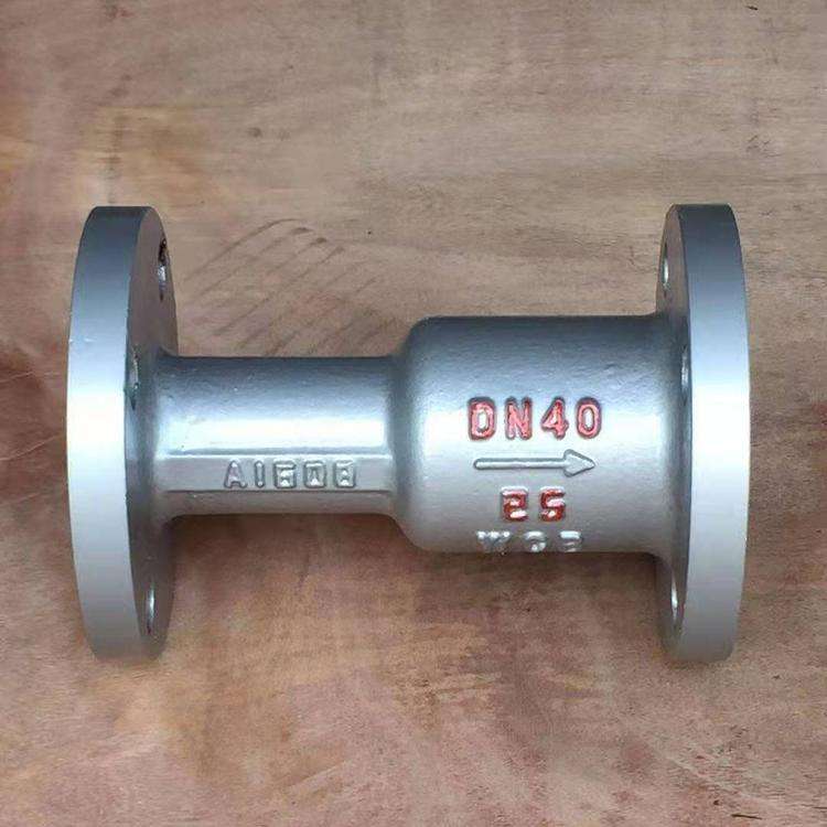 KRIFF Valve Production H41S DN32 DN45 Horizontal and Vertical Dual Use Check Valve Stainless Steel Blowdown Check Valve