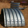 Steel corrugated culvert pipe bridge, large-diameter corrugated pipe with a diameter of one meter