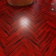 Multi layer solid wood flooring with single core substrate without paint, high gloss and wear resistance, produced by Jiasonghao Wood Industry