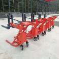 Portable hand propelled electric Cart Hydraulic lifting cargo handling forklift