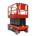 Small electric fully self-propelled lifting platform truck, hydraulic self-propelled scissor fork lift, high-altitude operation lifting platform