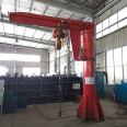 Electric cantilever hanging column type 1 ton, 3 tons, 5 tons, 360 degree rotating cantilever movable crane