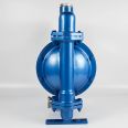 Pinneng Steel Lined Fluorine Pneumatic Diaphragm Pump Optional Fluorine Plastic Material Pump Body Customizable