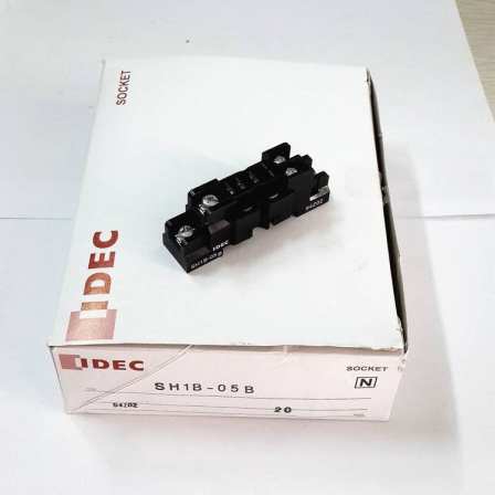 IDEC and Spring Relay Base Power Relay Base 5-hole Wide Pin Socket SH1B-05B with Large Inventory