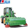 Small road sweeping and sweeping vehicle for sweeping fallen leaves on the ground, outdoor sweeping machine, road garbage cleaning equipment