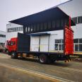 9-meter-6 wingspan vehicle, new Dongfeng T23 large single axle truck, Cummins 260 horsepower Fast 8-speed transmission