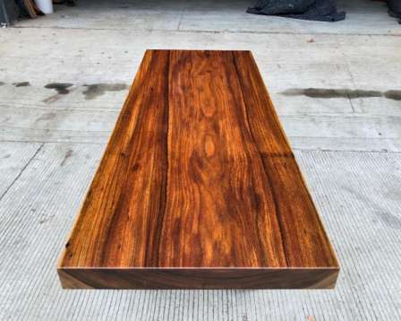 Pear wood tea table, Okan solid wood large board, mahogany tea table, owner's table