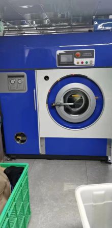 Sell the complete set of Jiexia brand equipment in a second-hand dry cleaning shop SWA801-20 kg stainless steel with a six-month warranty