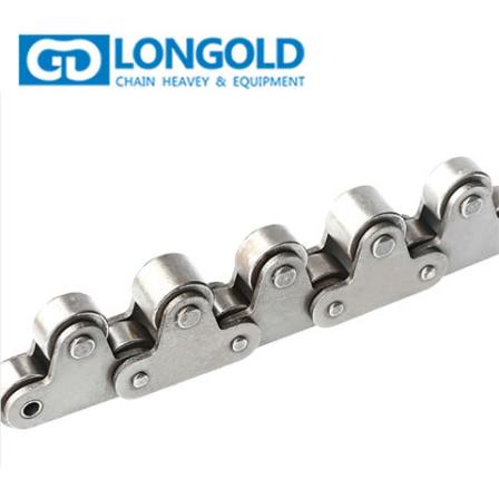 Double pitch top roller conveyor chain Short pitch conveyor chain with top rollers