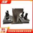 Iron source_ 514 composite track pressing plate_ 43kg/m steel beam double hole rail fixing device