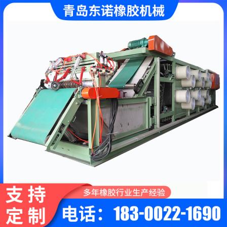 Roller type overhead rubber cooling line, rubber sheet cooling machine, automatic continuous operation, high production efficiency