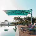 Leisure sunny day sunshade umbrellas, bulk outdoor side Sicilian sun umbrella manufacturers, courtyard Roman umbrellas, customized