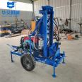 Diesel drilling rig, small civilian drilling rig, 22 horsepower, high-power drilling machine, 150 meter household hydraulic drilling machine