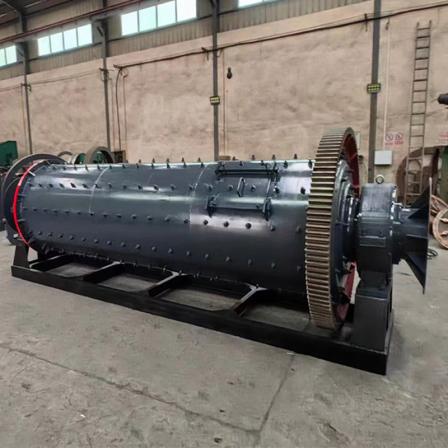 Wet and dry dual purpose mineral processing ball mill, steel ball grinding, cement slag drum rod mill, glass ceramic crushing equipment