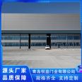 Large industrial door color optional garage translation Sliding door opening flexible Yueyi door industry