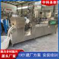 A complete set of bean product equipment in the production machine of small vegetarian chicken, automatic cloth wrapping, rope tying, and tofu rolls