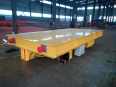 Hengantai Industrial Tracked Flatbed trolley 10 ton Charged Small Rail Transit Vehicle Track Horizon Car