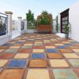 American antique tiles 600x600 villa balcony anti slip floor tiles courtyard outdoor courtyard garden retro tiles