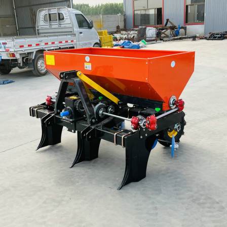 Orchard trenching and fertilization machine, compound fertilizer fertilizer topdressing machine, fruit tree fertilizer machine