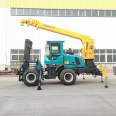 Four wheel drive off-road forklift crane, rear end modification of boom crane, boom crane, 5-ton 8-ton forklift tail crane