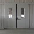 Color steel plate industrial flat door, manual and electric opening, good insulation and timely delivery