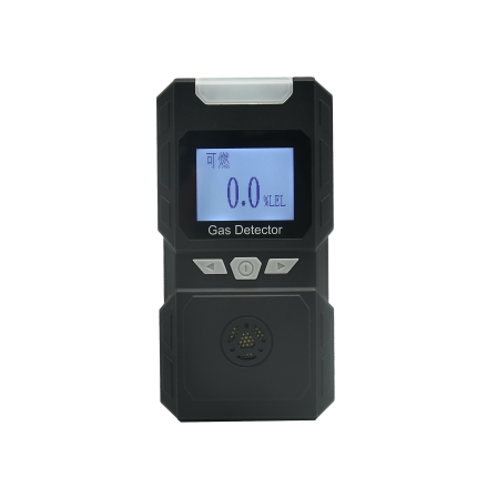 Industrial grade handheld combustible gas detector can be customized with a single gas alarm