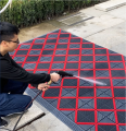 Three in one floor mat, plastic dust removal, waterproof hollow joint, anti slip door mat, step pad