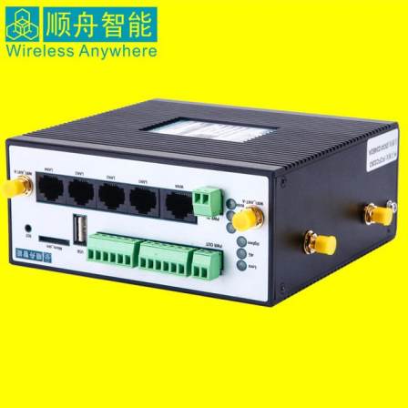 The industrial IoT intelligent gateway adopts an industrial grade 32-bit processor, and the wireless communication gateway has stable performance