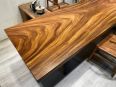 South American walnut large board table 308 * 85 * 6.5cm solid wood tea board desk dining table conference table