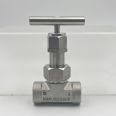 M14W-U12LB-G-SS-HT high-temperature needle valve with a pressure resistance of 41.4 MPa and a temperature resistance of 649 degrees Celsius, available in stock Parker needle valve