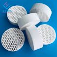 Jianghua Environmental Protection Φ 25mm honeycomb ceramic filler support and cover catalyst woven bag packaging directly supplied by the manufacturer